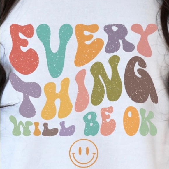 Stronger than trauma mental health graphic crewneck sweatshirt oversized XL - Picture 5 of 10